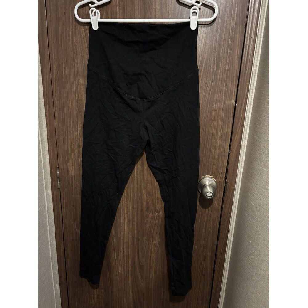Old Navy maternity 4 way stretch black leggings Size S NWT